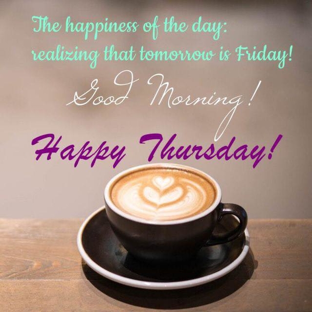 10 Happy Thursday Quotes With Coffee Images - picture 4