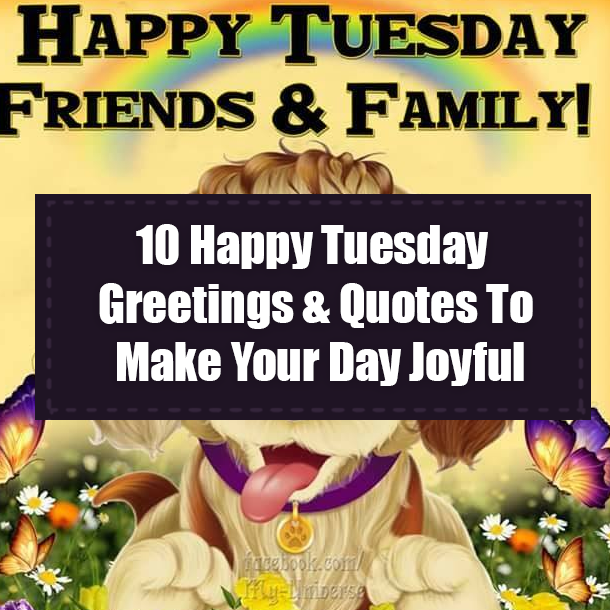 10 Happy Tuesday Greetings & Quotes To Make Your Day Joyful