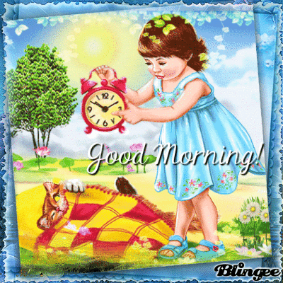 10 Happy & Fun Good Morning Animated Gifs - picture 10