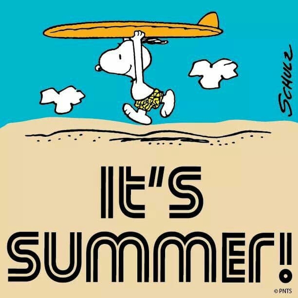 10 Happy & Welcome Summer Quotes With Snoopy To Bring In The New Summer Season - picture 4