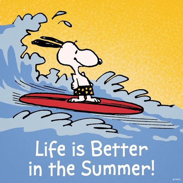 10 Happy & Welcome Summer Quotes With Snoopy To Bring In The New Summer Season - picture 9