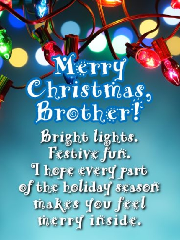 10 Heartfelt Merry Christmas 2023 Quotes For Your Brother - picture 4