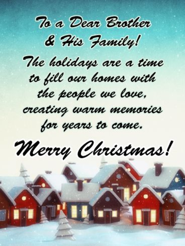 10 Heartfelt Merry Christmas 2023 Quotes For Your Brother - picture 5