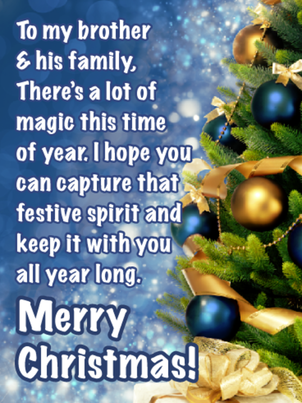 10 Heartfelt Merry Christmas 2023 Quotes For Your Brother - picture 7
