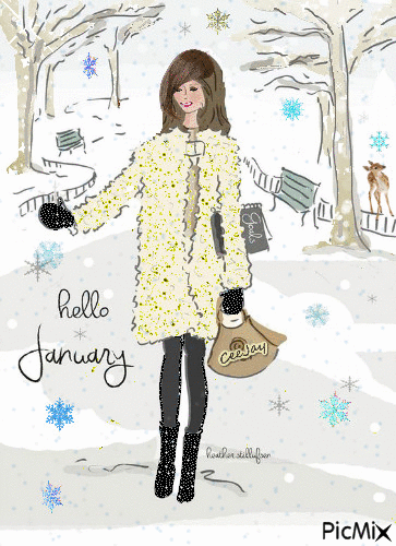 10 Hello January Gifs To Appreciate The Brand New Month - picture 4