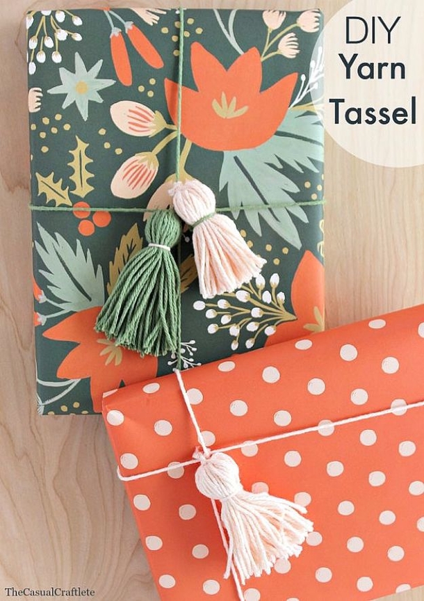 10 Holiday DIY Gift Wrapping Craft Ideas - picture 10