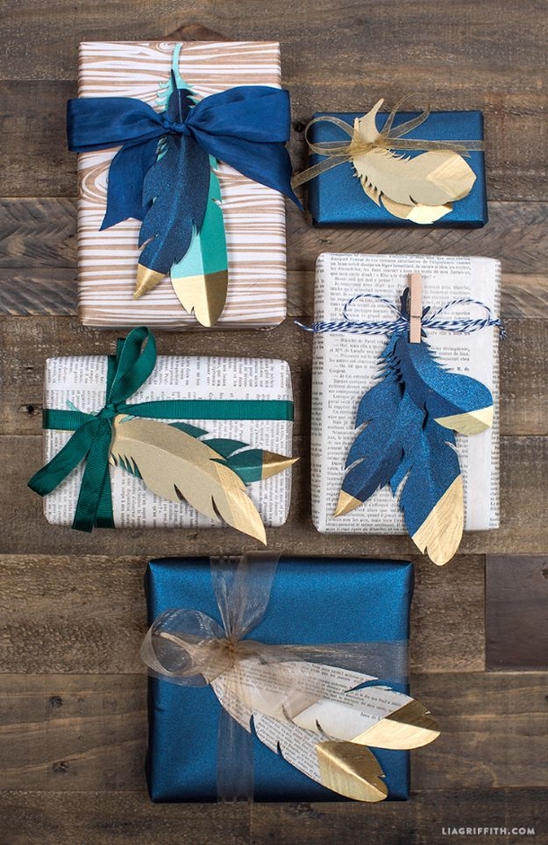 10 Holiday DIY Gift Wrapping Craft Ideas - picture 3