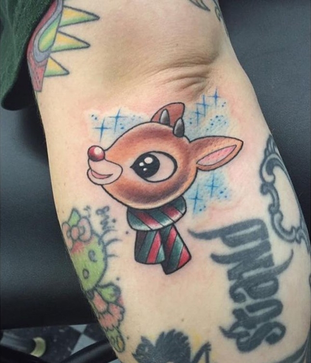 10 Holiday Tattoos For Christmas - picture 3