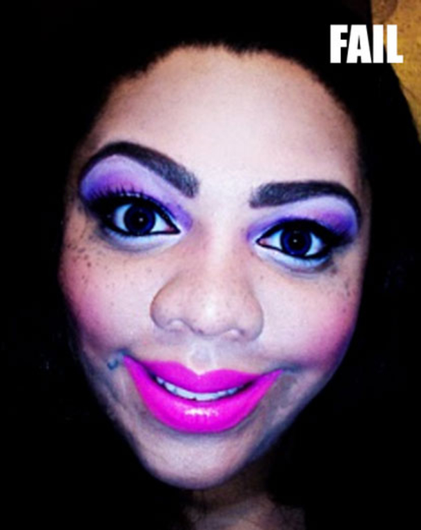 10 Horrible Makeup Fails - picture 8