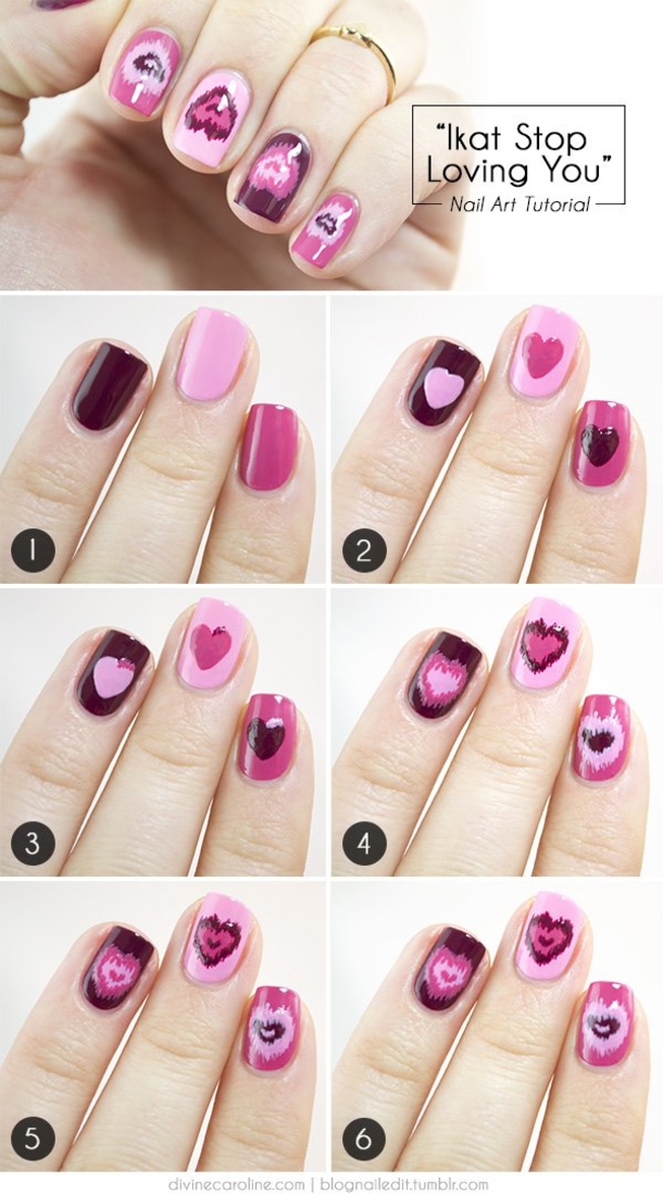 10 Hot Valentine's Day Nail Art Tutorials To Copy - picture 11