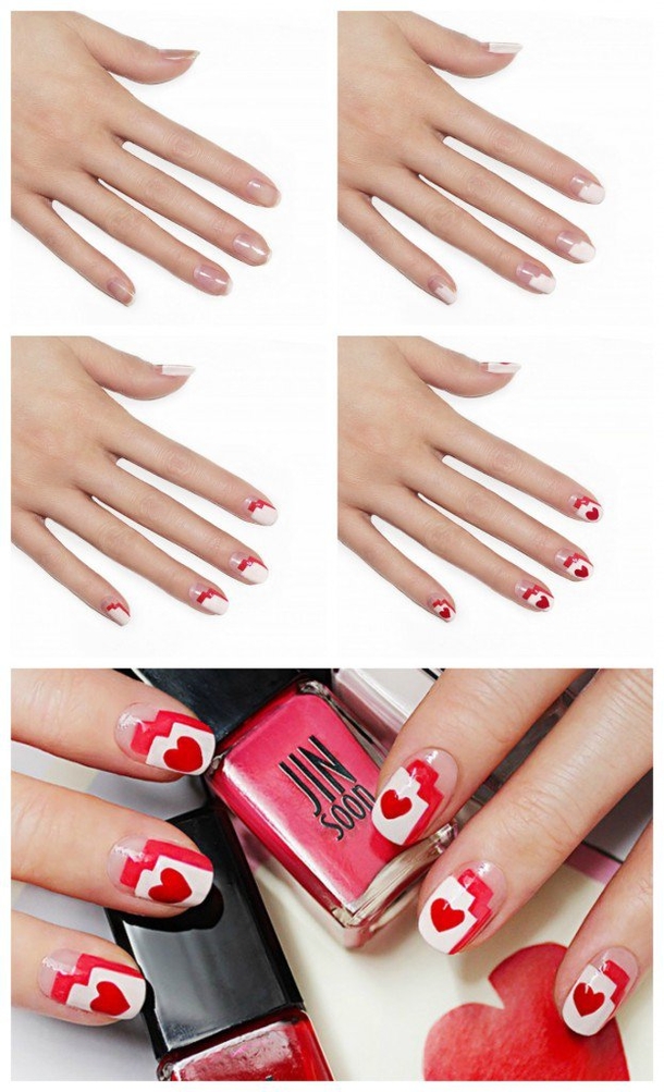 10 Hot Valentine's Day Nail Art Tutorials To Copy - picture 9