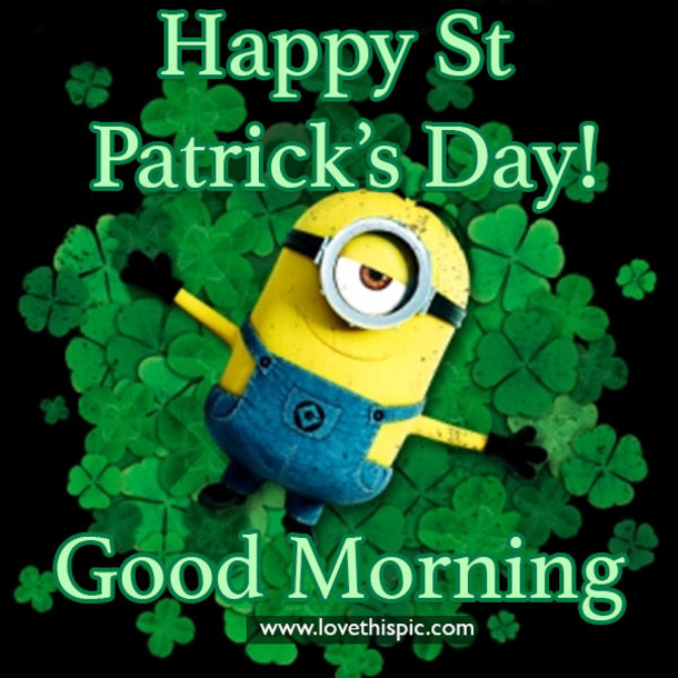 10 Images With Good Morning Happy St. Patrick's Day Quotes - picture 7