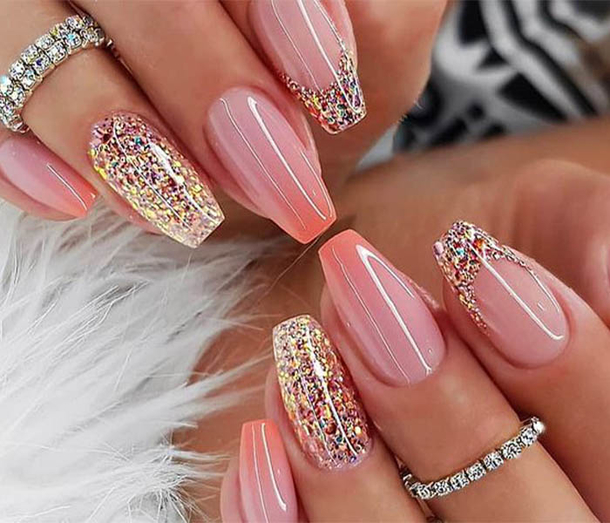 10+ Incredible Coffin Nails Designs With Amazing Styles - picture 11