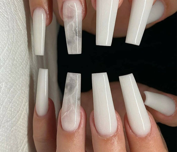 10+ Incredible Coffin Nails Designs With Amazing Styles - picture 4