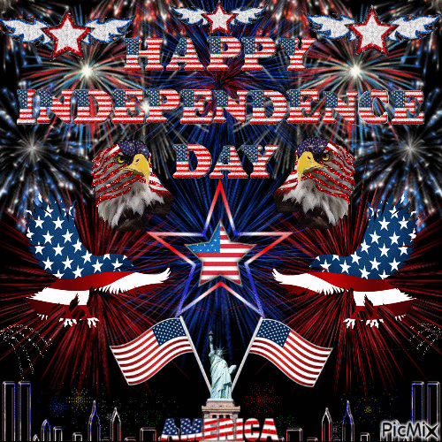 10 Independence Day Animated Gifs To Celebrate 4th Of July 2023 - picture 4