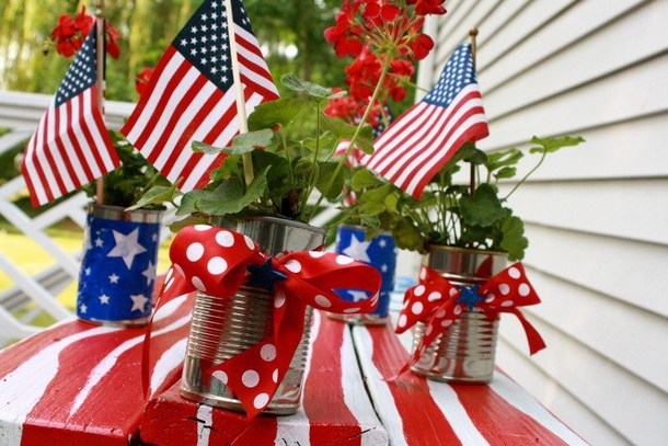 10 Independence Day Table Decorations - picture 11