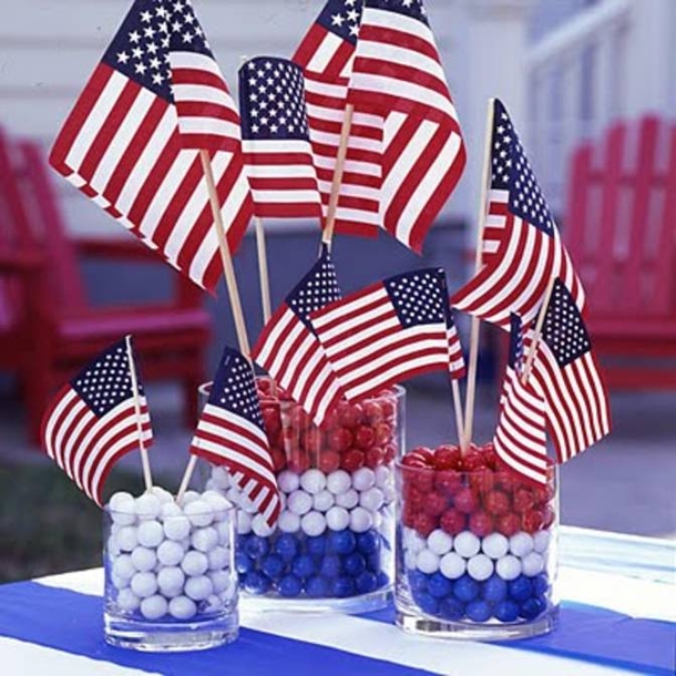 10 Independence Day Table Decorations - picture 14