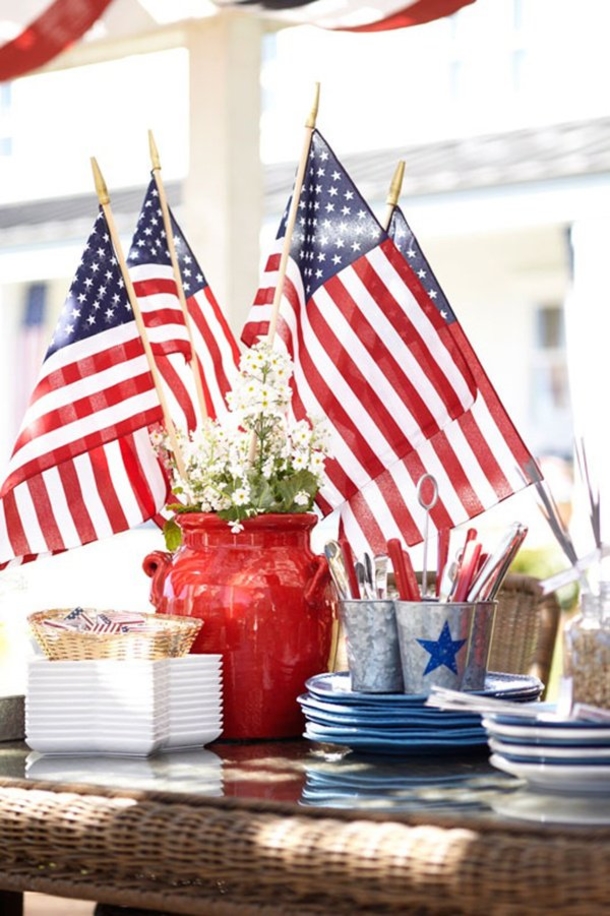 10 Independence Day Table Decorations - picture 2