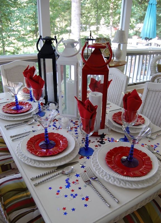 10 Independence Day Table Decorations - picture 4
