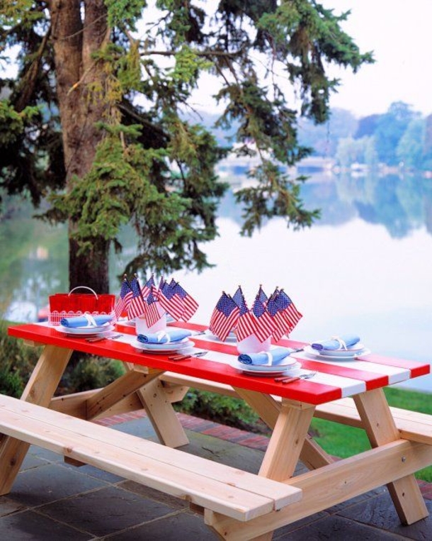 10 Independence Day Table Decorations - picture 5