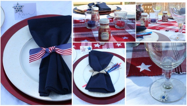 10 Independence Day Table Decorations - picture 6