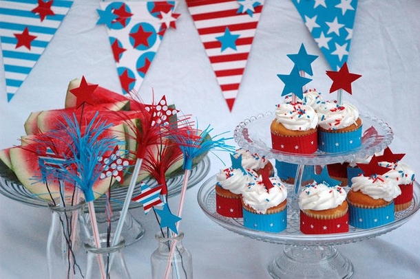 10 Independence Day Table Decorations - picture 7