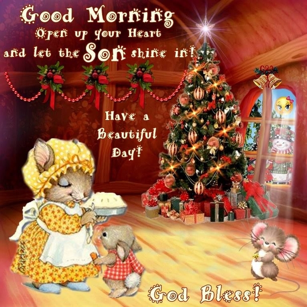 10 Inspirational Good Morning Wishes, Greetings Quotes For The Christmas Week - picture 12