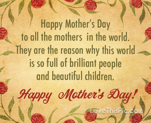 10 Inspirational Mother's Day Quotes That'll Warm A Mother's Heart - picture 3