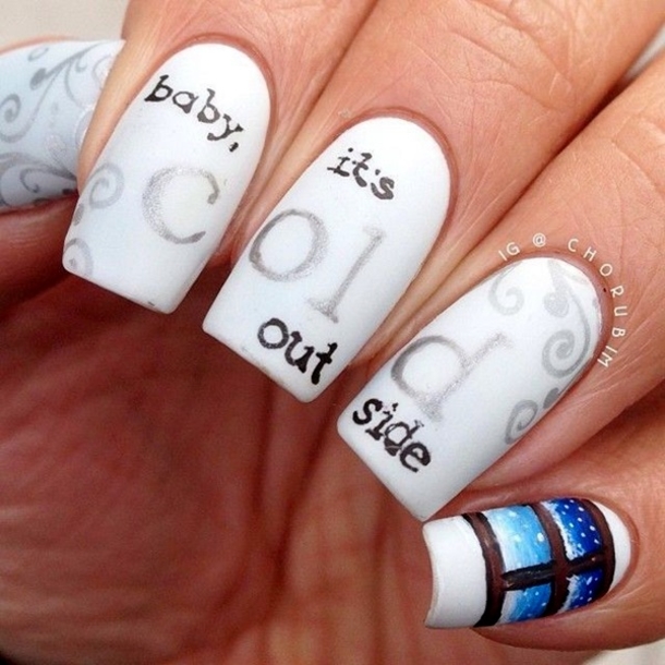 10 Inspiring Winter Nail Designs - picture 4