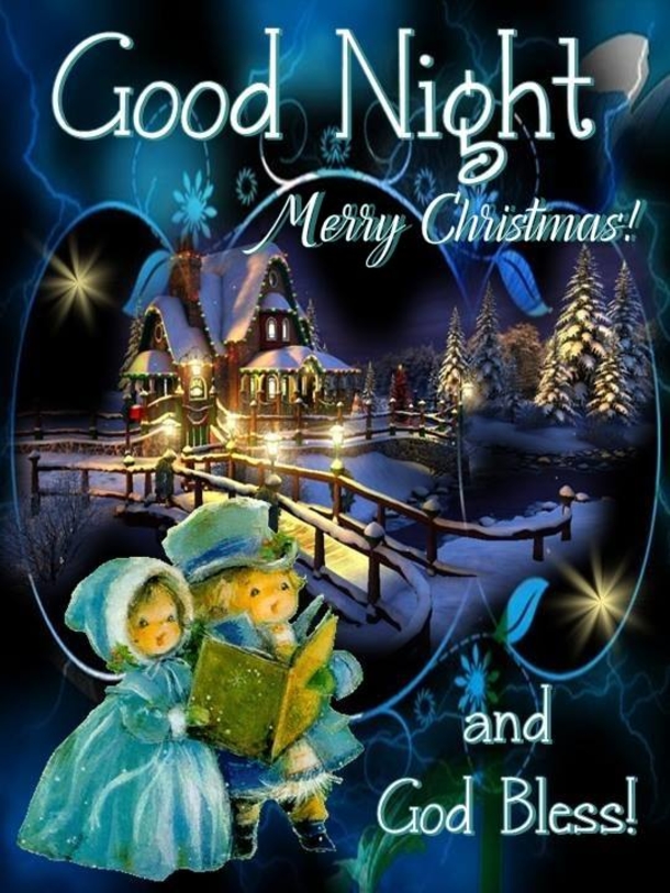10 Inspiring & Beautiful Merry Christmas Good Night Quotes - picture 3
