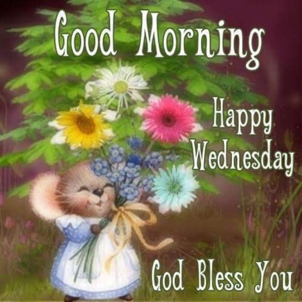 10 Joyous Good Morning Wednesday Quotes - picture 6