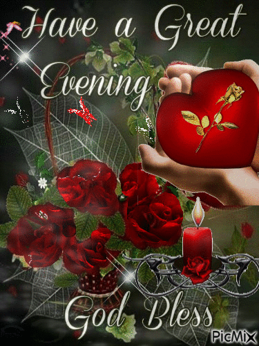 10 Lovely Good Evening Gifs To Share - picture 2