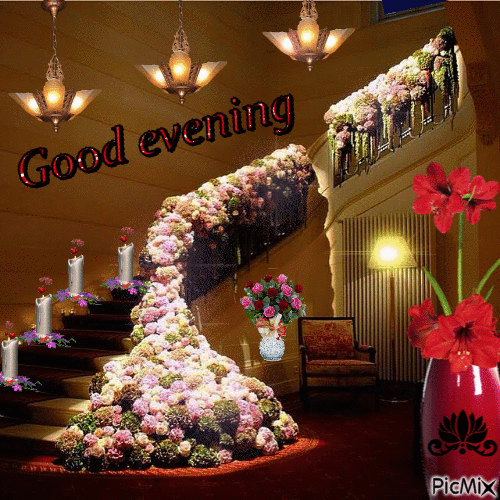 10 Lovely Good Evening Gifs To Share - picture 8
