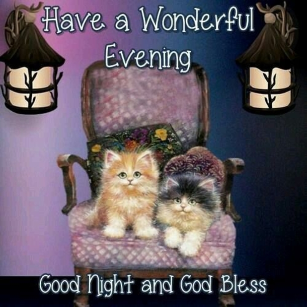 10+ Lovely Good Evening / Good Night Images With Quotes - picture 3