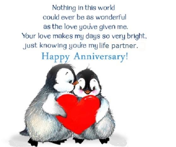 10 Lovely Happy Anniversary Quotes For Couples - picture 5