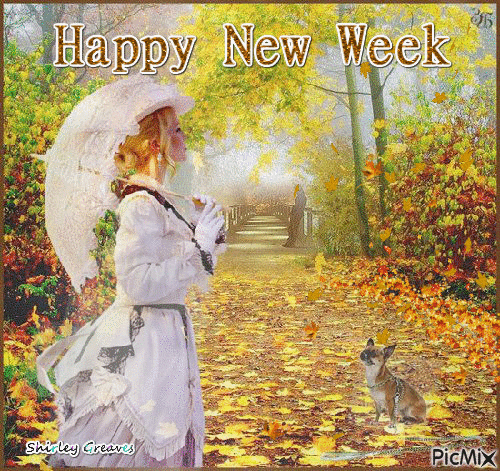 10 Lovely Happy New Week Animated Quotes & Sayings - picture 5