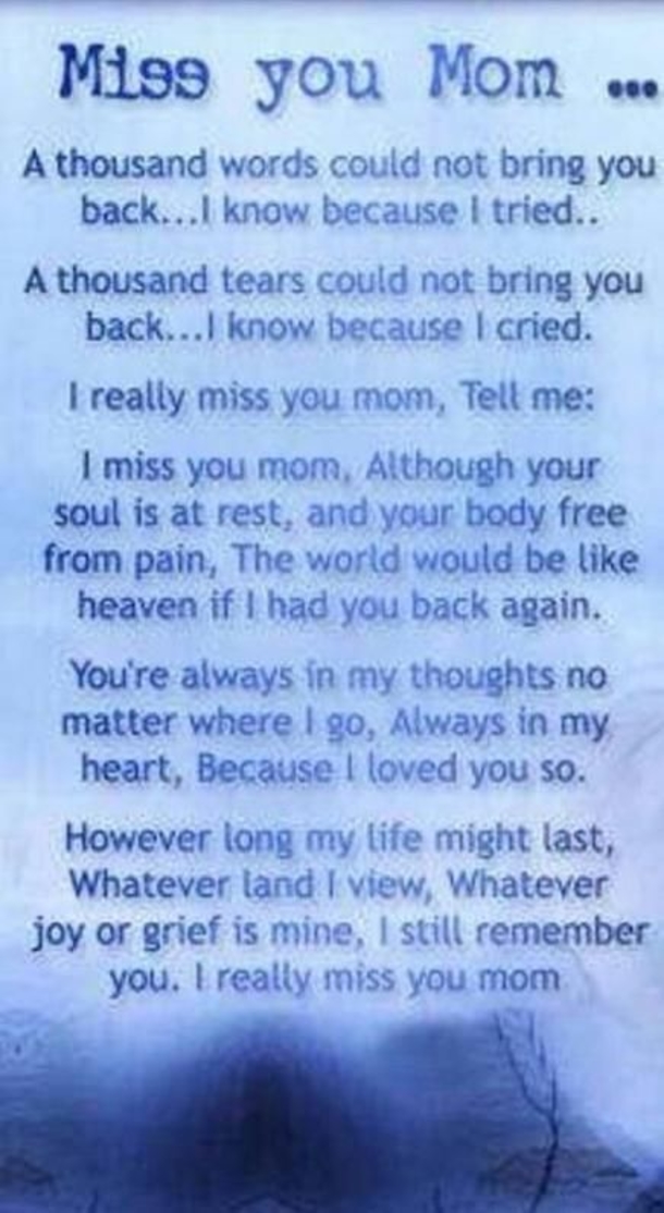 10 Loving Quotes About Missing Mom - picture 8