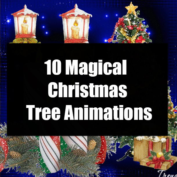 10 Magical Christmas Tree Animations