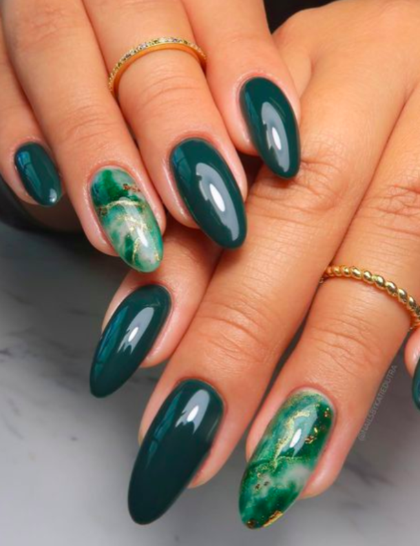 10+ Marble Nails For A Sophisticated Look - picture 5