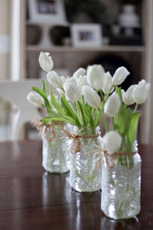 10 Mason Jar Floral Arrangement Ideas - picture 11