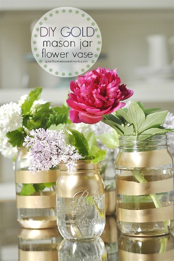 10 Mason Jar Floral Arrangement Ideas - picture 3