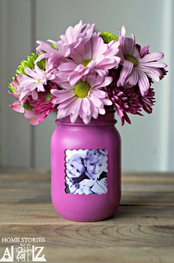 10 Mason Jar Floral Arrangement Ideas - picture 9