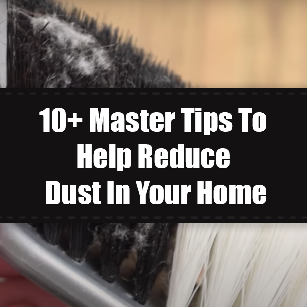10+ Master Tips To Help Reduce Dust In Your Home