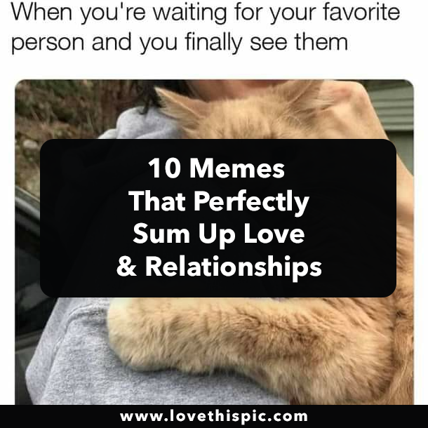 10 Memes That Perfectly Sum Up Love & Relationships