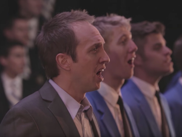 10 Men In Suits Sing A Priceless Classic. Once They Begin, I Felt Chills Down My Spine - picture 3