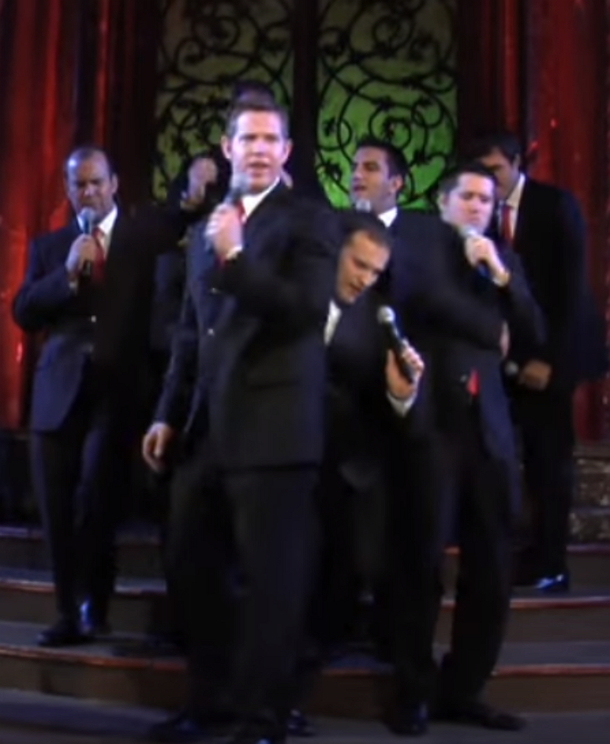 10 Men Sing Christmas Classic Onstage, Once They Start To Dance, The Crowd Goes WILD! - picture 3