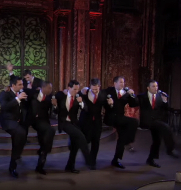 10 Men Sing Christmas Classic Onstage, Once They Start To Dance, The Crowd Goes WILD! - picture 4