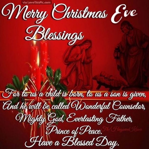 10 Merry Christmas Eve Blessings To Share With The Ones You Love - picture 7