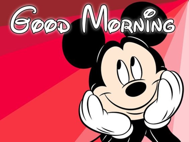 10 Mickey And Minnie Mouse Good Morning Images - picture 3