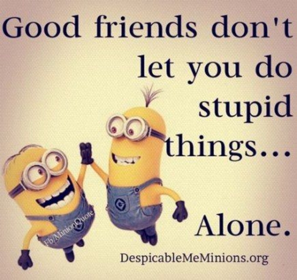 10 Minion Best Friend Quotes THat'll Make You Appreciate Your Friends - picture 10